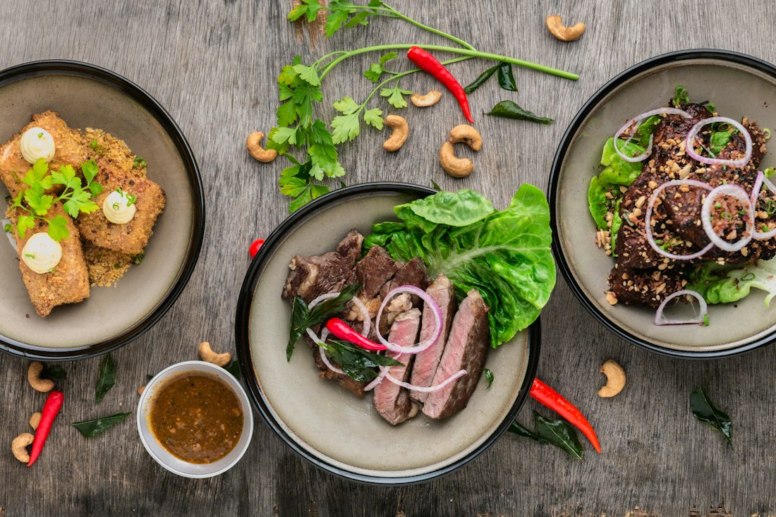 Grilled dishes