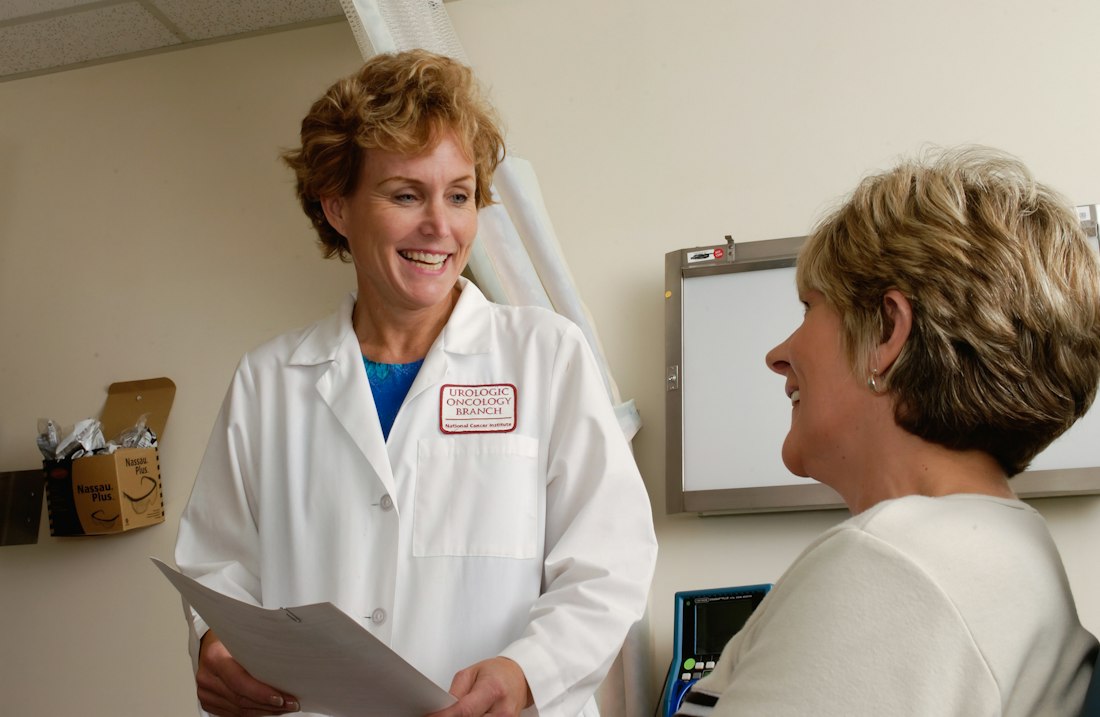 Consultation at the clinic