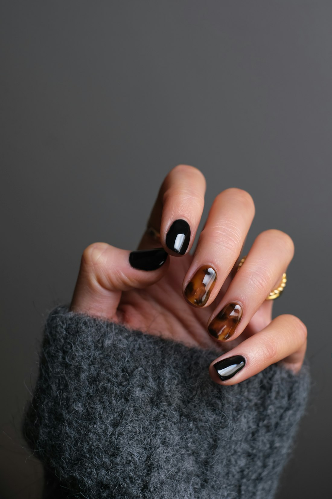 Manicured nails